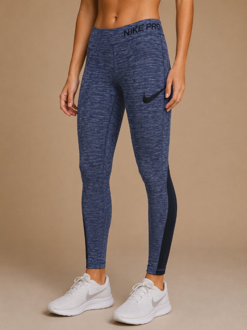 💙 2 for $20 💙 Nike Pro Dri-FIT Compressions Leggings Blue Athletic (Women's M)